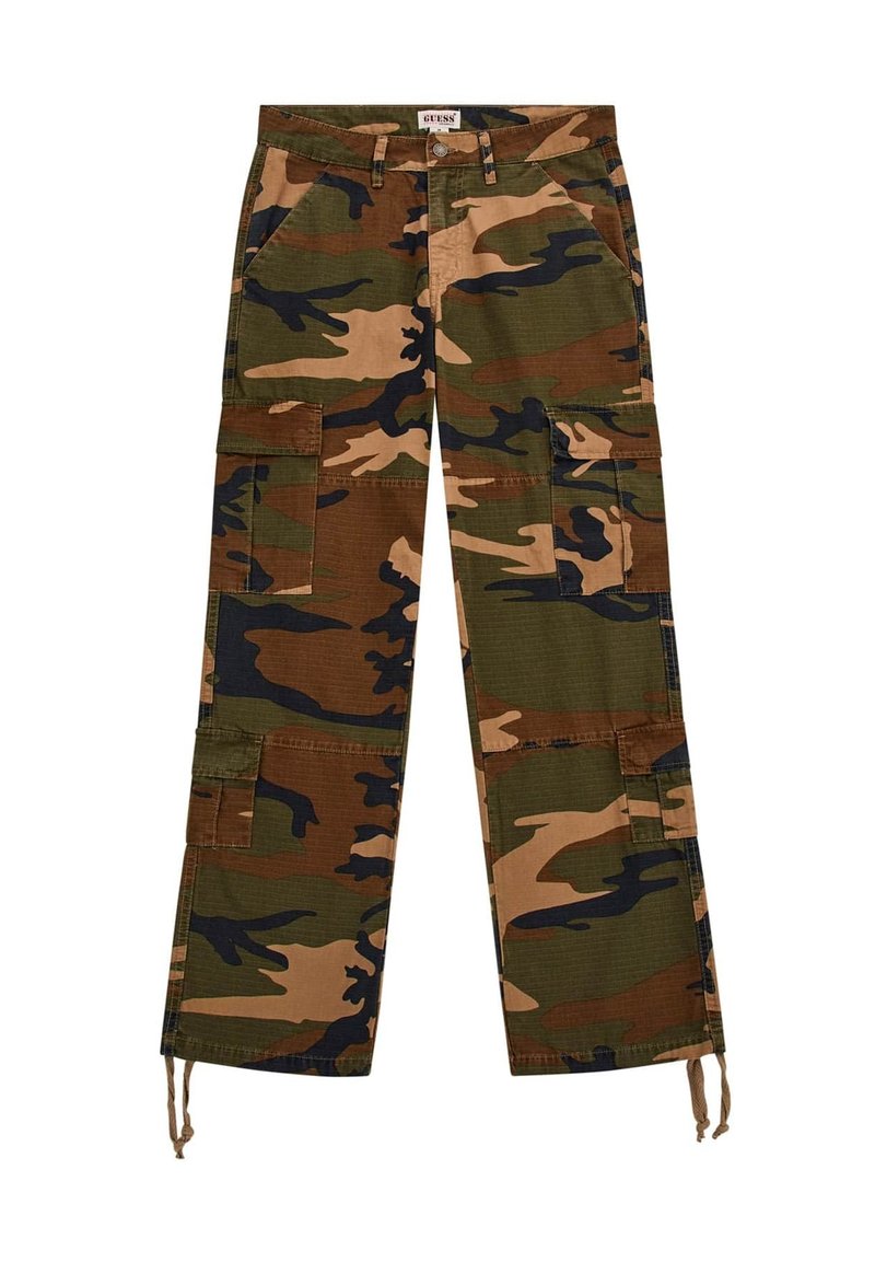 Guess Cargobroek groen