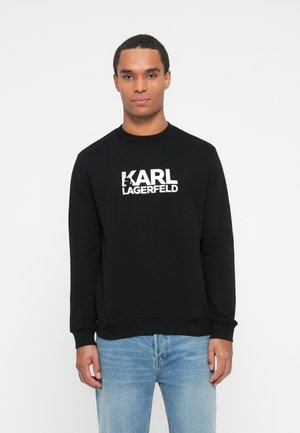 CREWNECK - Sudadera - black/silver-coloured