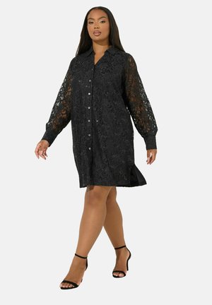 Robe chemise - black