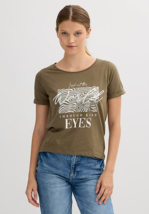Camiseta estampada - verde