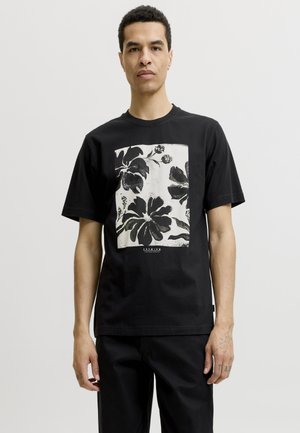 Jack & Jones PREMIUM, JPRBLALUCAS GRAPHIC TEE - Camiseta estampada - black