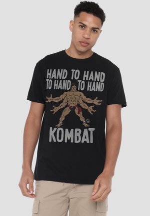 Cotton Soul, MORTAL KOMBAT KLASSIC GORO HAND TO HAND KOMBAT - T-Shirt print - black