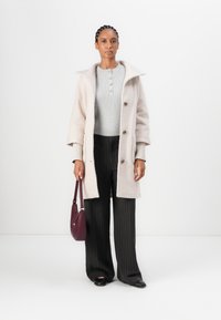 TOM TAILOR Fleecejas - cold beige