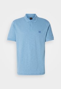Bluză polo - open blue
