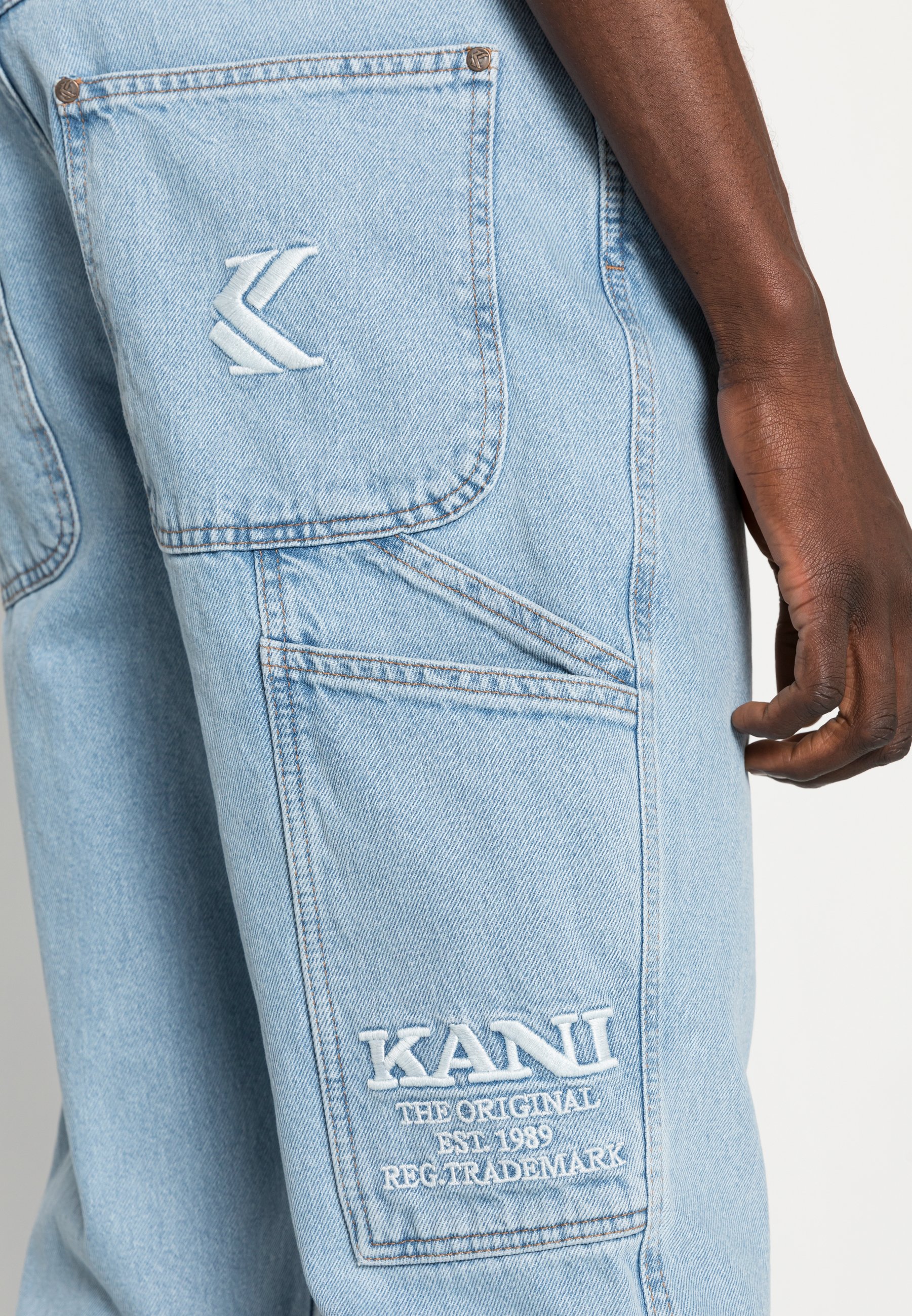 ينسب ينحني Suradam karl kani jeans 
