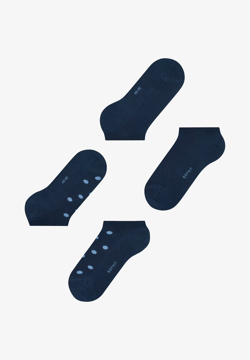 Esprit Mesh Dot 2-Pack - Socken - plum