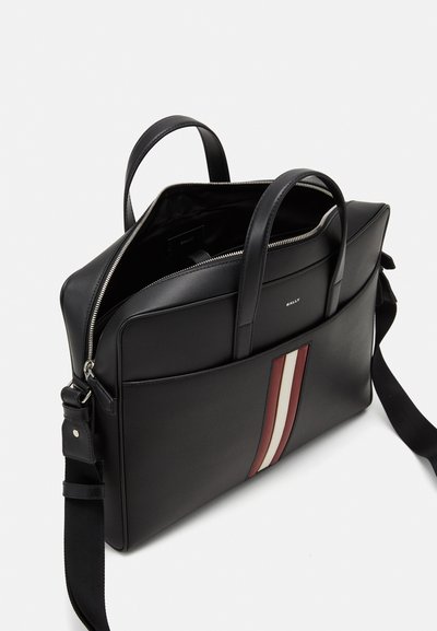 Bally MYTHOS BRIEF - Mallette - black/red