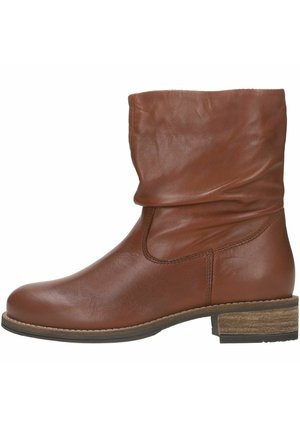 Classic ankle boots - brown cognac