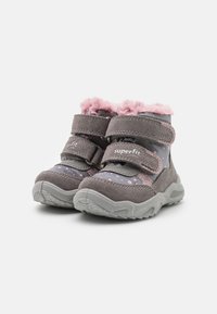 Superfit GLACIER - Snowboots  - grau/rosa