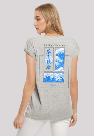 SHIBUI SERIES JAPAN STREETSTYLE - Print T-shirt - heather grey