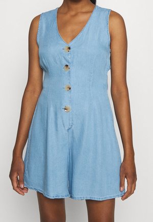 Overall / Jumpsuit - light-blue denim