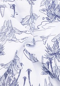 Eterna PRINTHEMD - MODERN FIT - Hemd - blau