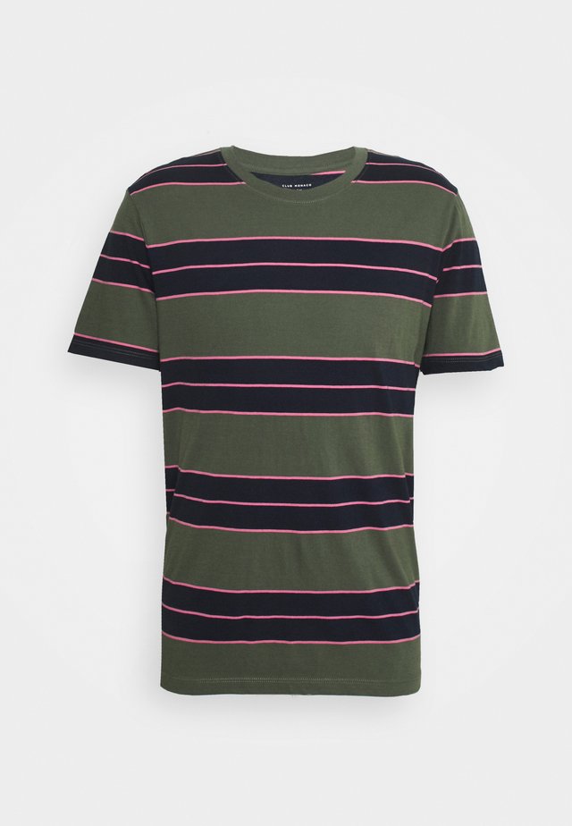 NIRVANA STRIPED TEE - T-shirts print - navy