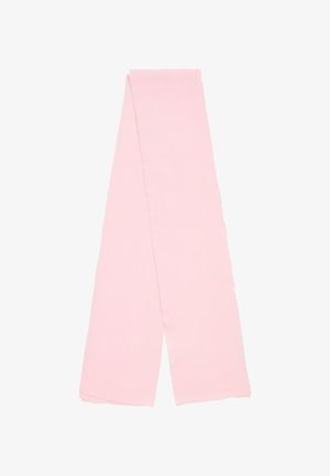 MIT PLISSÉE-STRUKTUR - Scarf - zartrosa