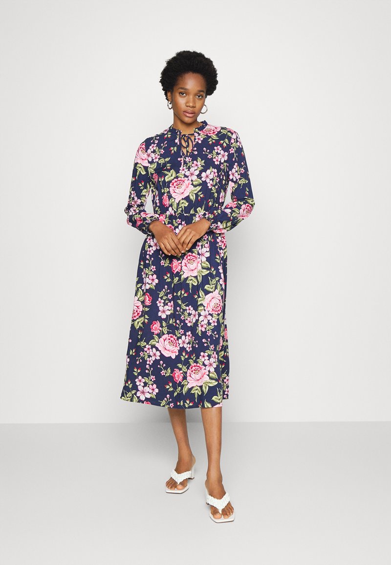 Damen Freizeitkleider | Vila VILANA MIDI DRESS Freizeitkleid navy blazer/dunkelblau - JB76259 Damen Freizeitkleider | Vila VILANA MIDI DRESS Freizeitkleid navy blazer/dunkelblau - JB76259