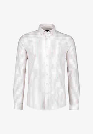 Lindbergh, LINDBERGH OXFORD STRIPE SHIRT L/S - Chemise - burgundy stripe