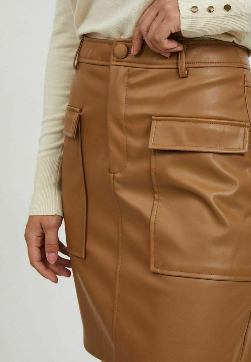 Damen Jeansröcke | Vila A-Linien-Rock toasted coconut/braun - IX92268 Damen Jeansröcke | Vila A-Linien-Rock toasted coconut/braun - IX92268