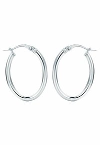 DIAMANT L'ÉTERNEL PLAIN CREOLE  - Auskari - white gold