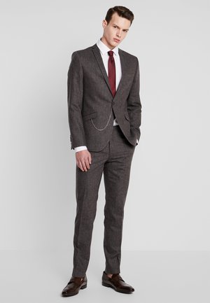 NEWTOWN SUIT - Kostuum - dark brown