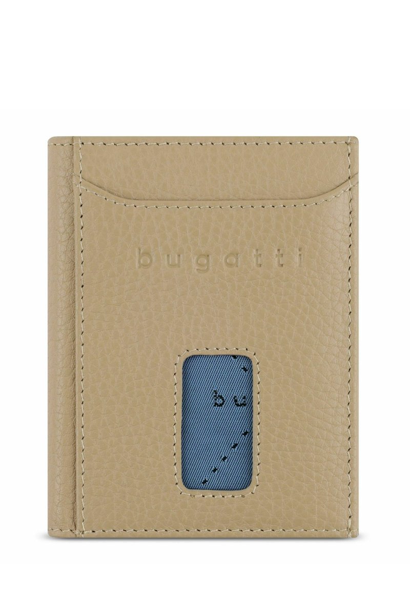 bugatti SECURE SLIM SCHUTZ 8 CM - Portemonnee - beige