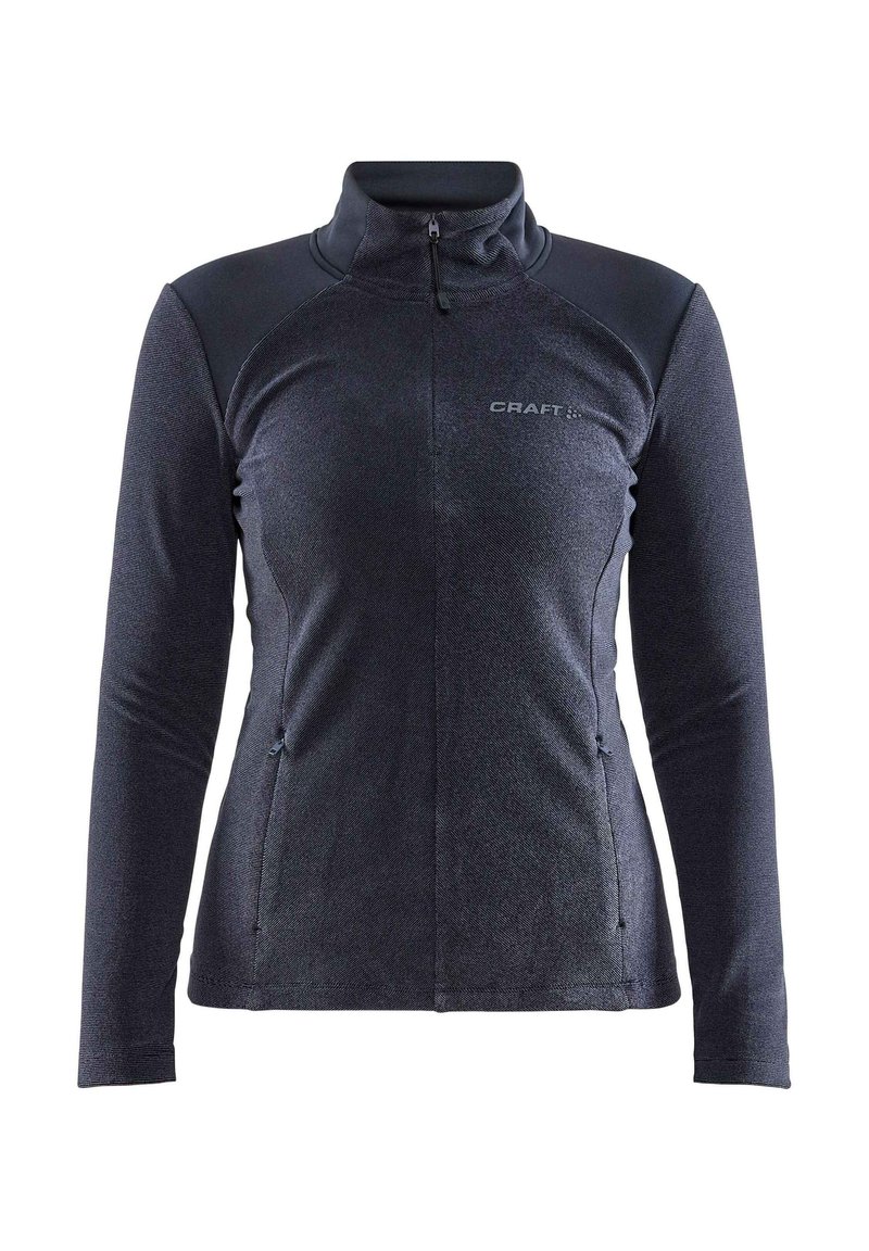 Craft Fleece trui zwart