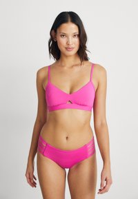 Seafolly SEAFOLLY COLLECTIVE MULTI STRAP HIPSTER PANT - Bikini alsók - hot pink