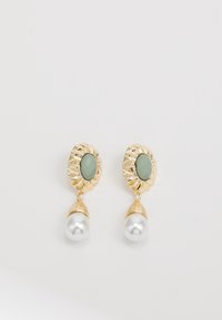 Pieces - PCRIBA EARRINGS - Oorbellen - gold-coloured Miniatuurafbeelding 1