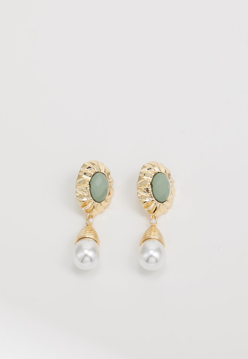 Pieces - PCRIBA EARRINGS - Oorbellen - gold-coloured, Vergroten