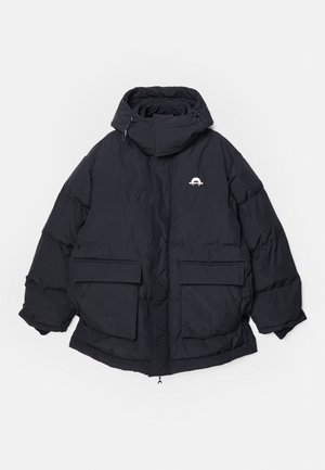 MARINE SERRE SPORT PUFFER COAT UNISEX - Winter jacket - black
