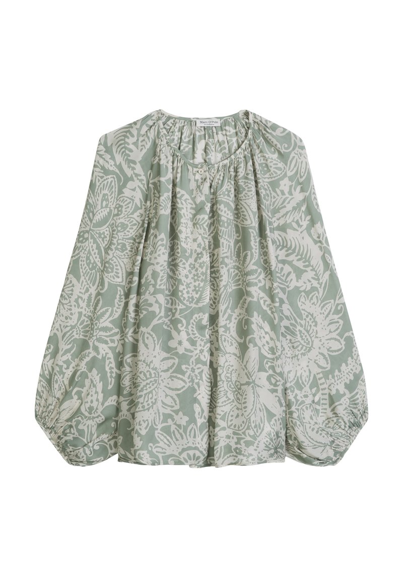 Marc O'Polo BLOUSE, VOLUMINOUS SHAPE, ROUND NECK, RAGLAN SLEEVE, PRINT ...
