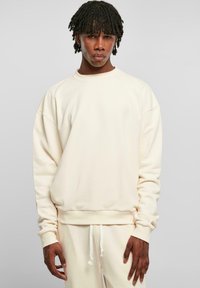 Urban Classics - ULTRA HEAVY CREW - Sweatshirt - whitesand Thumbnail Image 1