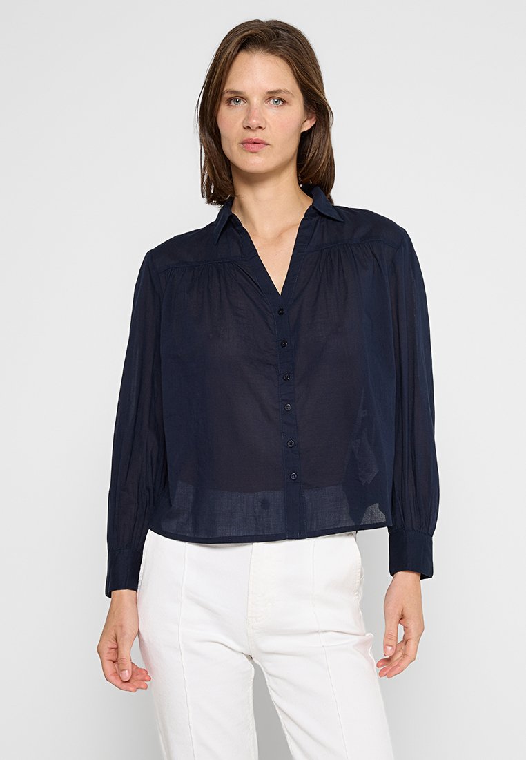 Pepe Jeans Overhemdblouse donkerblauw