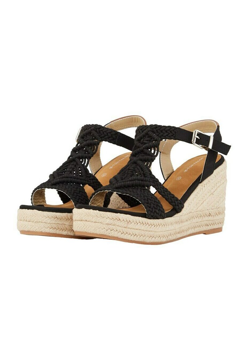 tom tailor sandales compensées