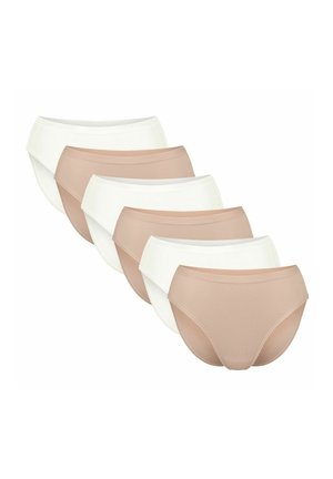 GO DAILY TAI 6ER PACK - Slip - beige   weiß