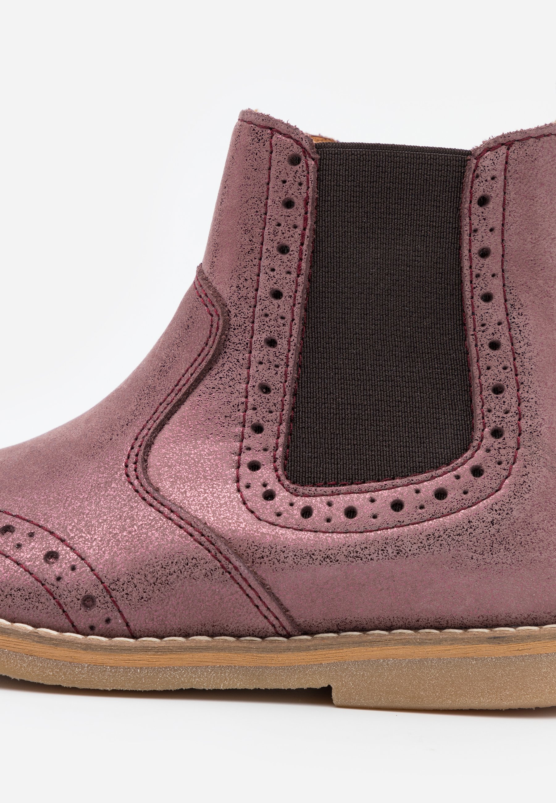 Froddo CHELYS BROGUE NARROW FIT Korte laarzen pink Froddo CHELYS NARROW FIT Korte laarzen dark pink