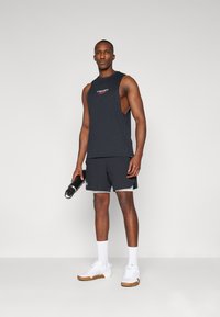 Under Armour TANK - Top - black/white/racer red