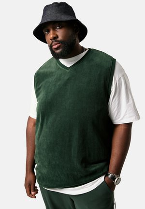 Top - dark green