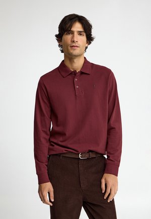 Polo Club, POLOSHIRT MAN RIGBY GO POLO LS IO LONG SLEEVE REGULAR FIT - Polo - garnet