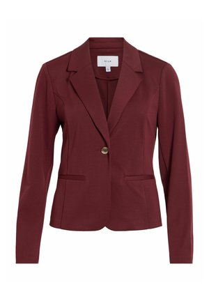 VILA, BLAZER VIKAMMI JERSEY - Bleiser - port royale