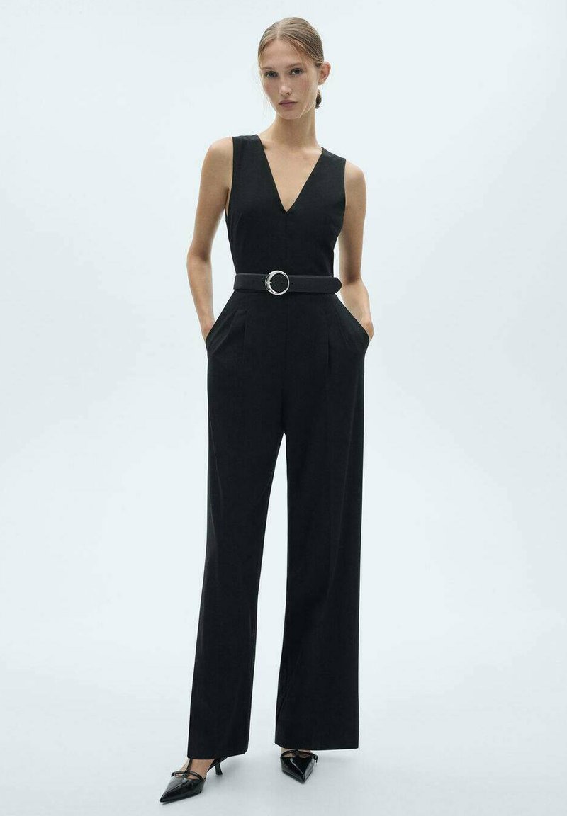 Mango Overall / Jumpsuit - black
