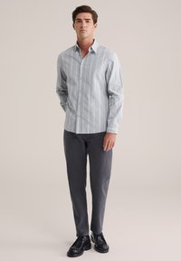 WE Fashion BLUE RIDGE - Vaqueros rectos - dark grey