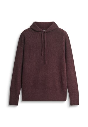 REGULAR FIT - Majica s kapuljačom - bordeaux