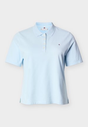 Tommy Hilfiger Curve, CURVE 1985 REGULAR FIT PIQUE POLO SHIRT - Polo - keepsake blue