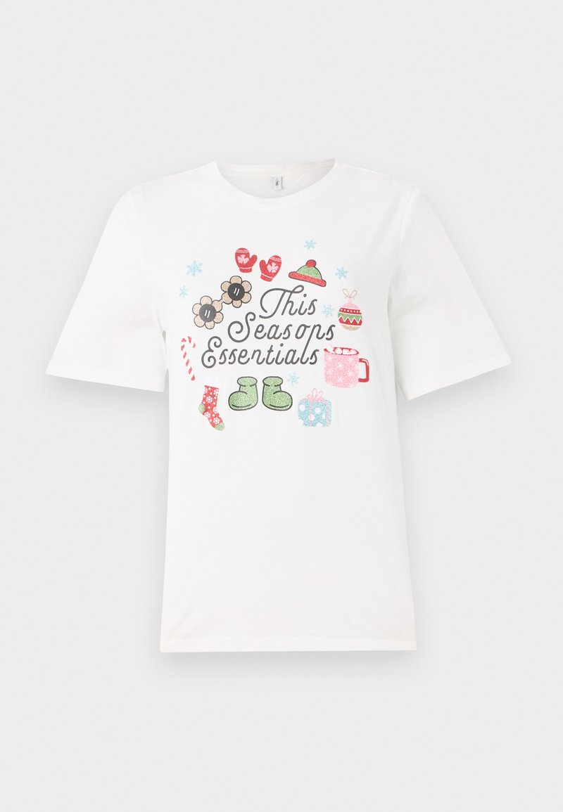 Only T-shirt print crème Only T-shirt print crème