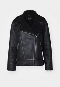 ONLBETTY BONDED OVERSIZED AVIATOR  - Veste d'hiver - black