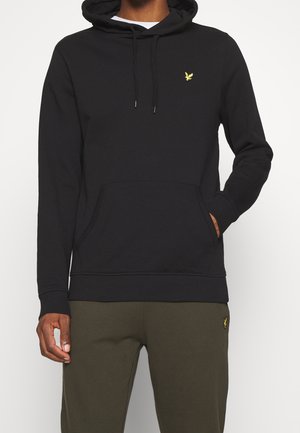 Felpa con cappuccio - black