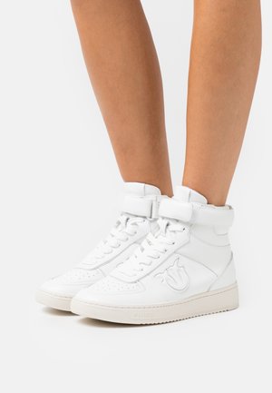 LORENA - Høye joggesko - white