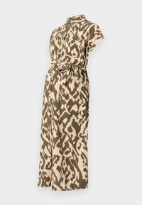 OLMHANNOVER SHIRT DRESS - Košilové šaty - khaki