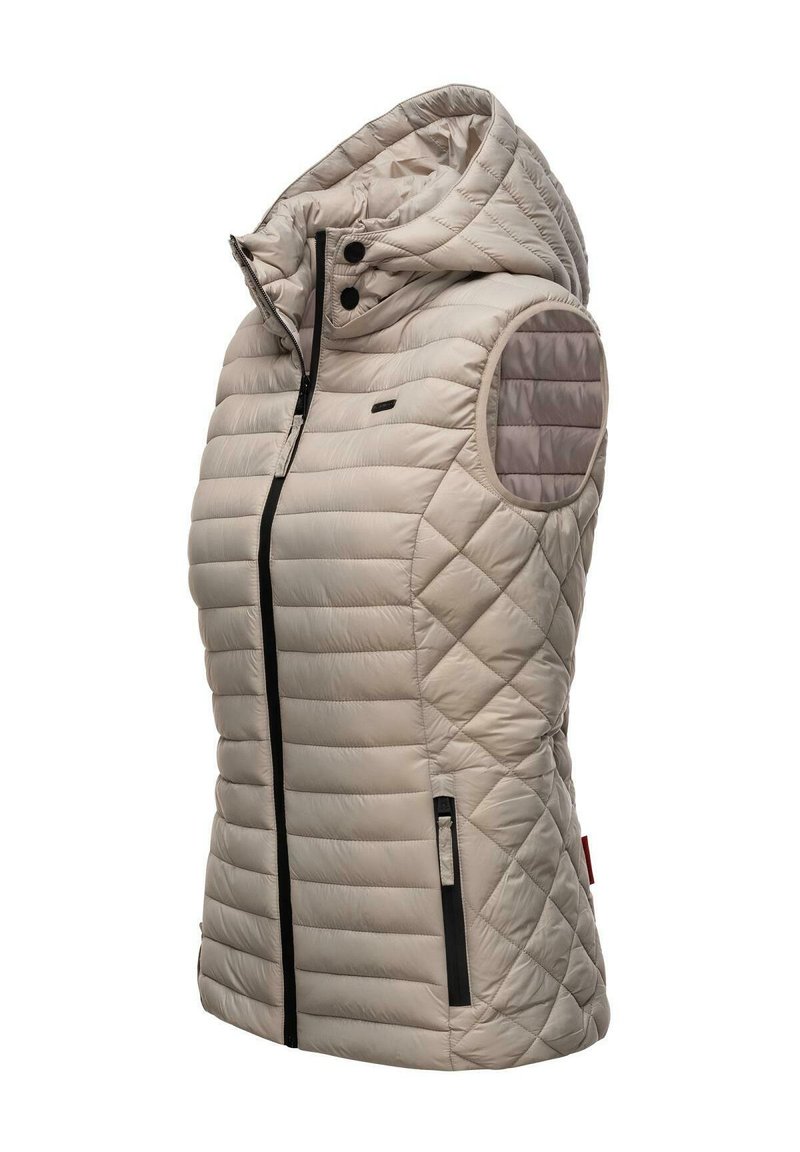 Damen Leichte Jacken | Marikoo HASENPFOTE Weste light grey/hellgrau - GD42361 Damen Leichte Jacken | Marikoo HASENPFOTE Weste light grey/hellgrau - GD42361