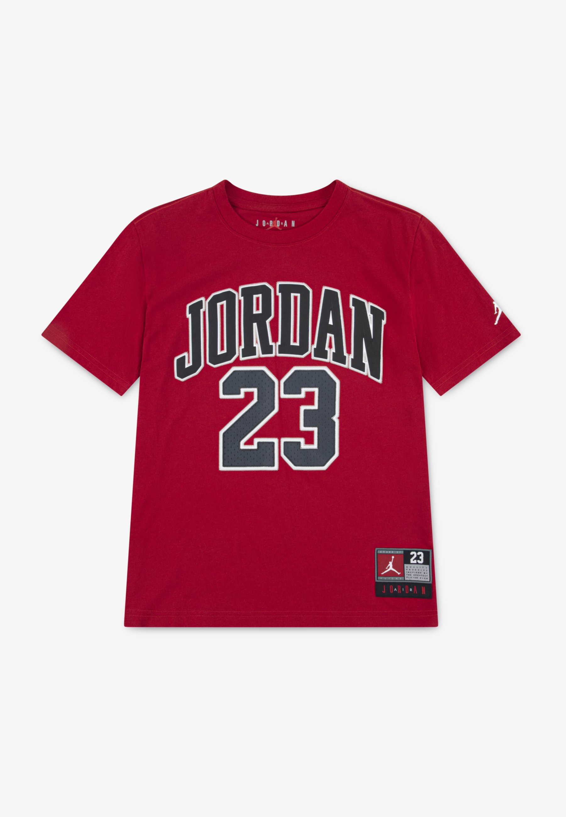 red nike jordan shirt